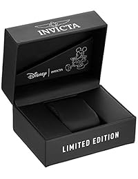 Invicta Women 'Disney edición limitada' acero inoxidable de cuarzo reloj Casual, color: plateado (modelo: 25571)