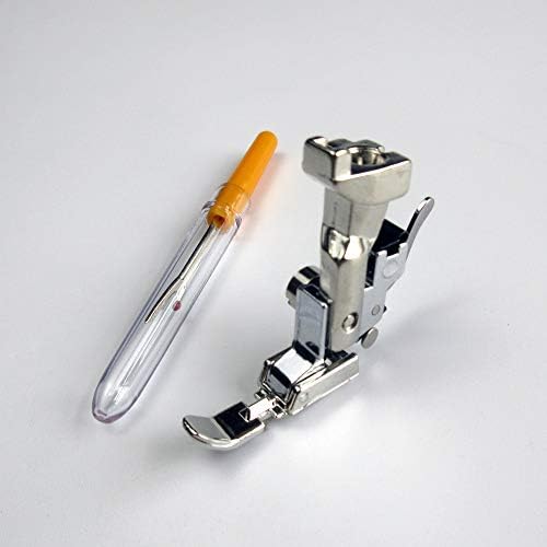 evernice Zipper Foot Left Right Narrow for Bernina Artista,Activa,Virtuosa,Aurora