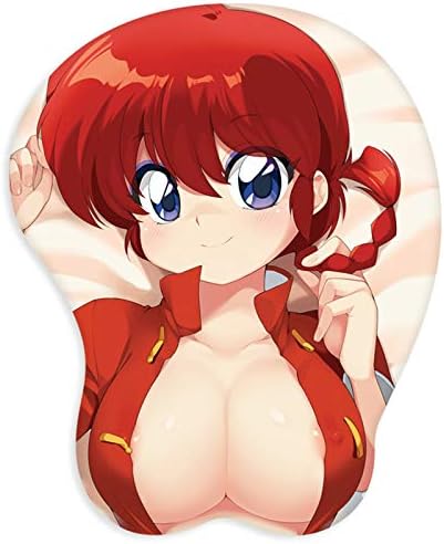 Amazon Co Jp Cosmore 3dおっぱいマウスパッド らんま1 2 滑り止め 可愛い アニメ 3d立体 萌え ホビー