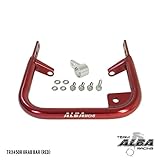 Honda TRX 450R (2004-2009/2012-2014) ATV Rear Grab Bar Bumper Red