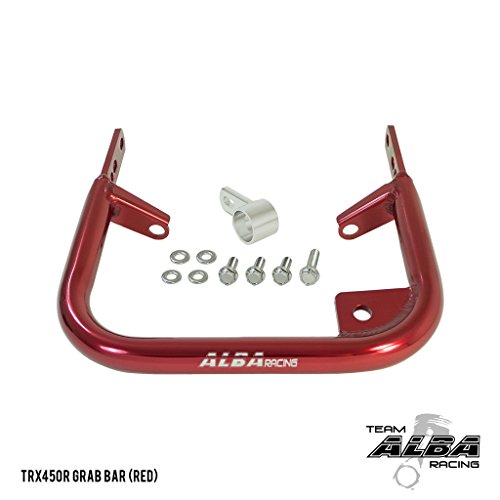 Honda TRX 450R (2004-2009/2012-2014) ATV Rear Grab Bar Bumper Red Honda TRX 450R (2004-2009/2012-2014) ATV Rear Grab Bar Bumper Red