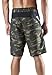 Maui Rippers Men’s Camo Board Shorts - Embroidered Octopus | Quick Dry Triple Stitch Swim Trunks