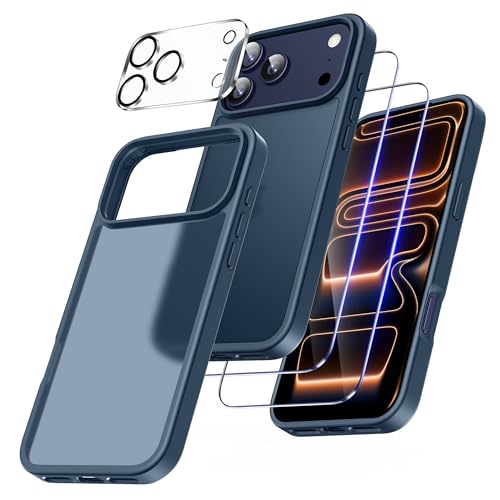 FLLAO 4 en 1 Coque pour iPhone 17 Pro Max avec 2 Verre... en promo sur Amazon