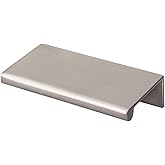 Top Knobs TK501BSN Mercer Collection 3" Europa Tab Pull, Brushed Satin Nickel