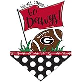 Collegiate Garden Flag (Georgia Cheer!)