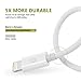 iPhone Charger Cablex Lightning Cable 8 Pin iPhone Charging Cable Cord 3FT 3FT 3FT 6FT 10FT Compatible with iPhone X 8 8Plus 7 7Plus 6s 6sPlus 6 6Plus SE 5 5s 5c iPad iPod & More (white, 5pack)