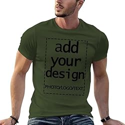 Custom T Shirt for Men Gym Sports Personalized