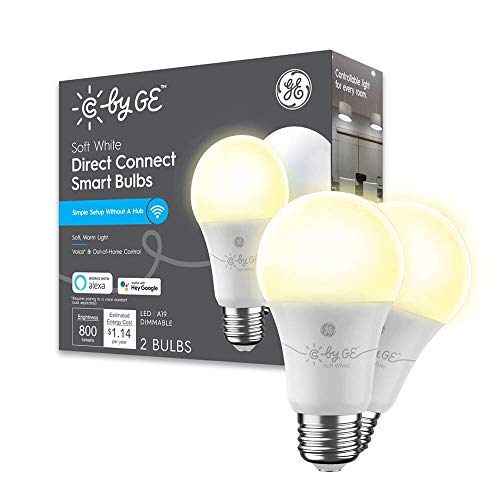 GE Lighting CYNC Smart LED Light Bulbs, Bluetooth and Wi-Fi