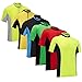 Tenn-Outdoors Mens Coolflo S/S Jersey - Hi-Viz Yellow/Black - Lrg