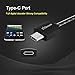 ZINSOKO Type-C Earbuds Ceramic Corded Earphones with CLDA Hi-Fi Stereo Sound, Ergonomic In-Ear Design, Passive Noise-Isolation for Smartphones, Tablets, Notebooks (Black)