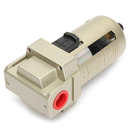 SENREAL AF4000-04 Air Filter 1/2 Air Inline Drain Filter Compressor Water Moisture Trap Separator