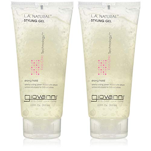 Giovanni L.A. Natural Styling Gel, 6.8 oz (Pack Of 2)