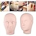 Guapa Tattoo Practice Skin 3D Beauty Model Head Eyebrow Eyeline Lips Model for Prefessional Microblading Permanent Makeup Training Skin Head