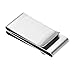HooAMI Stainless Steel Double-Sided Smart Money Clip & Credit Card Holder For Men