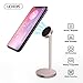 licheers Magnetic Desktop Phone Stand, 360 Rotation Magnetic Tablet Mount Holder for Universal iPhone iPad, Samsung Galaxy Note, Face time Call and Watching Videos with Hands Free (Rose Gold)
