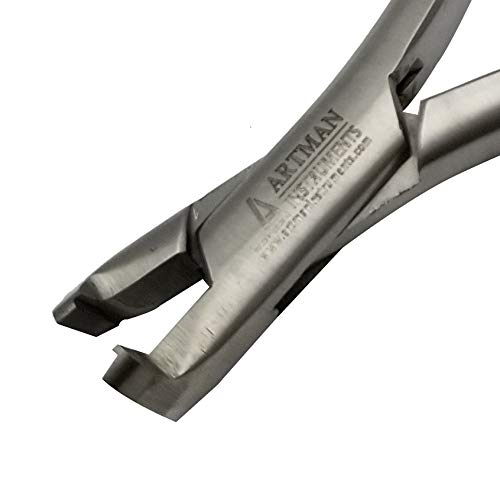 Distal end cutter large handle TC inserts gold plated with safety hold by Wise Linkers USA