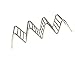 Taco Holder 4 Pack Stainless Steel Taco Stand Taco Rack Space for up to 16 Hard or Soft Shell Tacos
