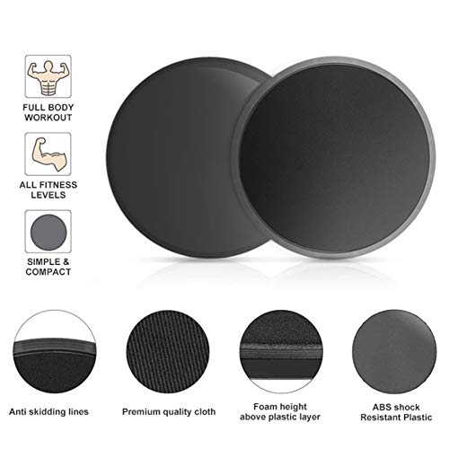 SMYH-2-Pack-Exercise-Core-Sliders-Dual-Sided-Gliding-Discs-for-Use-on-Carpet-Hard-Floor-Fitness-Equipment-Idea-for-Abdominal-Full-Body-Workout-Training-Aerobics-Crossfit
