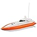 KingPow Remote Control Boat Only Works In Water Rc Boat- Orange(Not Any Responds On the Land)