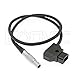 Eonvic D-TAP to 0B 2 Pin Male Power Adapter Cable for Teradek Bond ARRI RED Paralinx Preston Transvideo Offhollywood Switronix Panasonic