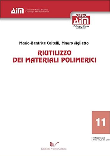 Riutilizzo dei materiali polimerici Riutilizzo dei materiali polimerici