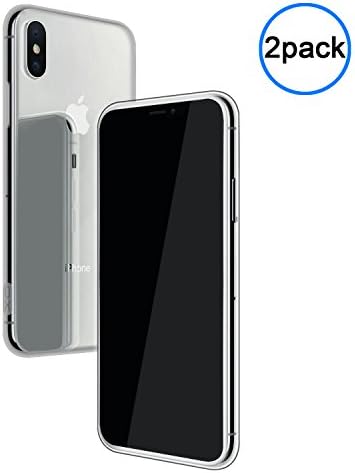 iPhone X Case,Chiyanhu Clear Soft TPU Transparent Shockproof Cover for Apple IphoneX(Sustain Wireless Charging)-2 Packs