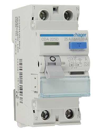 Hager CDA225D RCD 2P 25 A 30 mA 6 kA Type A