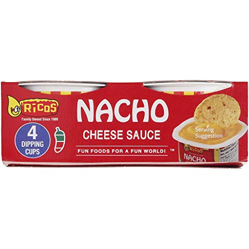 Rico's Nacho Cheese Dip,4 count, 3.5 Ounce