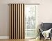 Sun Zero Barrow Energy Efficient Grommet Sliding Patio Door Curtain Panel, 100