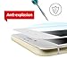 Mimoday for iPhone 7 Plus Screen Protector Tempered Glass Edge to Edge Film Clear Glass Screen Cover with Easy Installation Frame White (2 Pack)