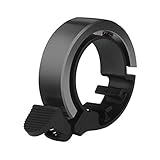 LANYI Bicycle Bell Invisible Bike Cycling Bell-Mini&Large Bicycle Handlebar Bell (Black, Large)