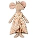 Maileg Queen Mouse in Pink Gown