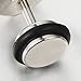 Unisex Stainless Steel Pyramid Stud Earrings for Man and Women Satin Finishing Screw Back, 2pcs