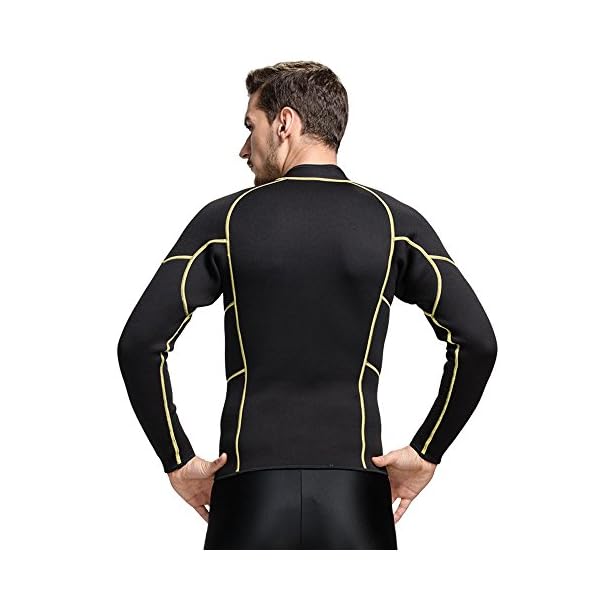 3MM-Neoprene-Wetsuit-Jacket-High-Stretch-Scuba-Diving-Jackets-Men-Swimming-Shirt-Rashguard-Long-Sleeve
