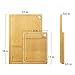 1Easylife - The Best Mother's Day Gift - Organic 2-Piece Bamboo Cutting Board, Extra Large & Medium Size Set, All-Natural and 100% Anti-Bacterial, Perfect For Meat & Veggie Prep