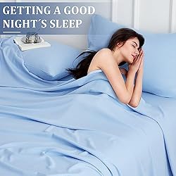 Soft Breathable King Sheet Set - Luxury Brushed Bed