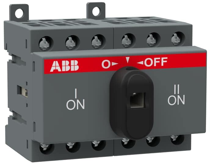 Abb -entrelec OT16f3c Switch OT16f3 Contacts to DIN Profile