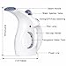 Mini Portable Garment Steamer, Facial Steamer, Handheld Fabric Steamer, Household Steamer, Steam Humidifier Handy Vapor Steamer to Iron Clothes Fast Heat-up for Home and Travel White