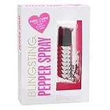 Pepper Spray Keychain for Women – Fashionable & Powerful, our 10% OC, No Gel Sprays Long Range and is Specifically Designed for Women, Safe, Accessible, Easy to Use, No Accidents, and Refillable
