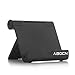 Aibocn Upgraded Multi-Angle Aluminum Stand for Tablets Smartphones and E-Readers Compatible with iPhone iPad Air iPod Samsung Galaxy/Tab HTC Google Nexus LG OnePlus and More, Black