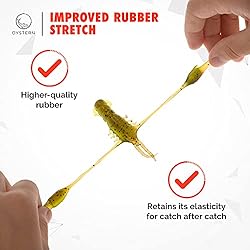 Oystern Ned Rig Baits and Hooks with 41 Pieces