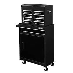 TUFFIOM 5-Drawer Rolling Tool Chest, Tool Storage