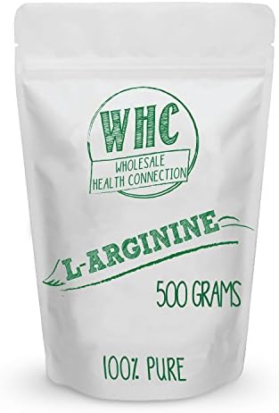 L-Arginine Powder 500g (167 Servings) | Enhanced Workout Capacity | Boost Nitric Oxide | Promote Lean Muscle Mass | Maximize Athletic Performance | Mood Support