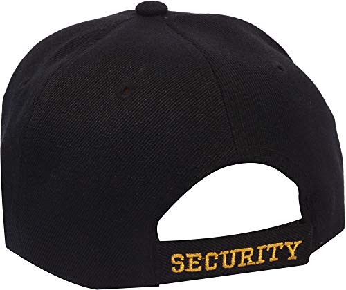 Enimay Law Enforcement Hook Loop Closure Hat's (Single, Security Black Yellow)