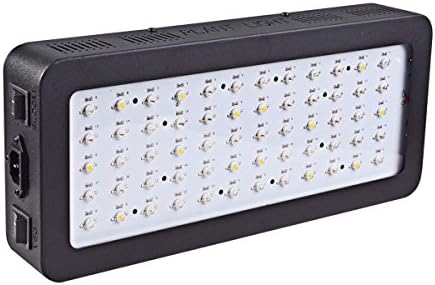 CZJUN Double Switch Bloom/VEG 600W LED Plant Grow Light,Full Spectrum 600W Plant Light for Indoor Plants Growing- 600W(10W Leds 60Pcs)