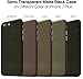 TOZO for iPhone 7 Plus Case iPhone 8 Plus Case, PP Ultra Thin [0.35mm] World's Thinest Protect Hard Case [ Semi-transparent ] Lightweight 5.5 inch. [Matte Mocha black]