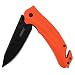 Kershaw Barricade (8650) Multifunction Rescue Pocket Knife with 3.5 Inch Stainless Steel Blade; Features SpeedSafe Assisted Opening with Flipper, Glass Breaker Tip, Belt Cutter, and Pocketclip; 4.5 oz primary
