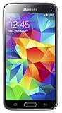 Samsung Galaxy S5 SM-G900T -16GB Black + GSM Unlocked (Renewed)