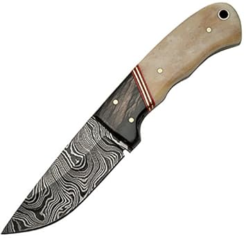 Amazon.com : Szco Supplies Bone Damascus Hunting Knife : Hunting ... Amazon.com : Szco Supplies Bone Damascus Hunting Knife : Hunting ...