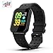 HappyT Smart Watch Fitness Tracker Activity Tracker Bracelet Waterproof Pedometer with Heart Rate Monitor, Sleep Monitor, Step Counter, Sports Wristbands Compatible with iPhone and Android